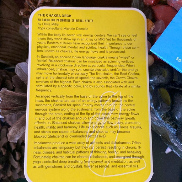 The Chakra Deck Card Deck - Picture 7 of 8